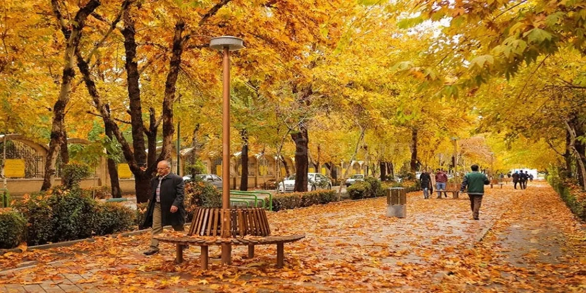 اصفهان در پاییز